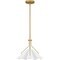 Quoizel Pendant Mid Pendant 1 Light Aged Brass QP6219AB - alternate 3
